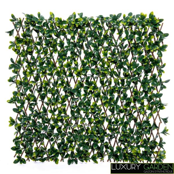 Treillis fleuri imitation Laurier