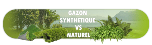 Gazon synthétique vs naturel pour toiture