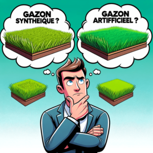 gazon synthétique ou gazon artificiel